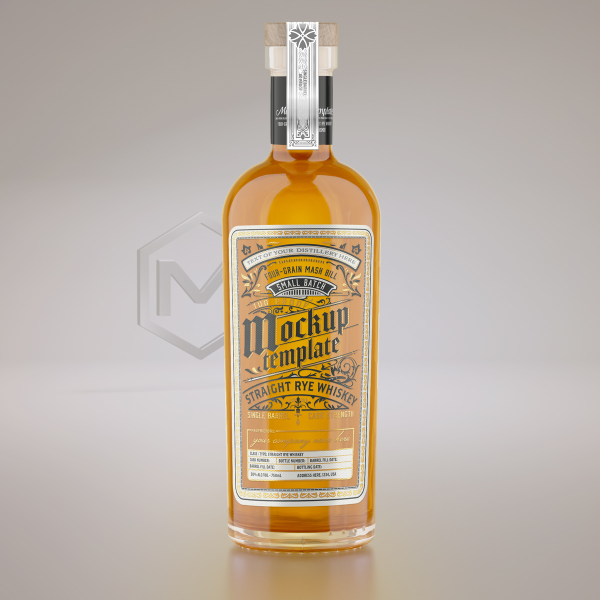 Botella Whisky personalizada en Lsinc